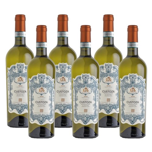 Case of 6 Cantina del Garda Custoza DOC 75cl White Wine